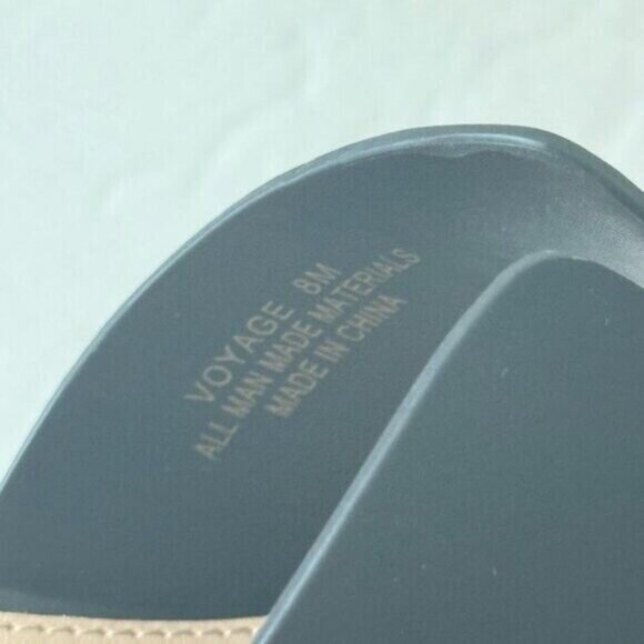 CUSHIONAIRE Voyage slide sandal Memory Foam Black Shoes Sz. 8M - Picture 7 of 11